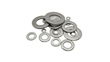 Titanium flat washers