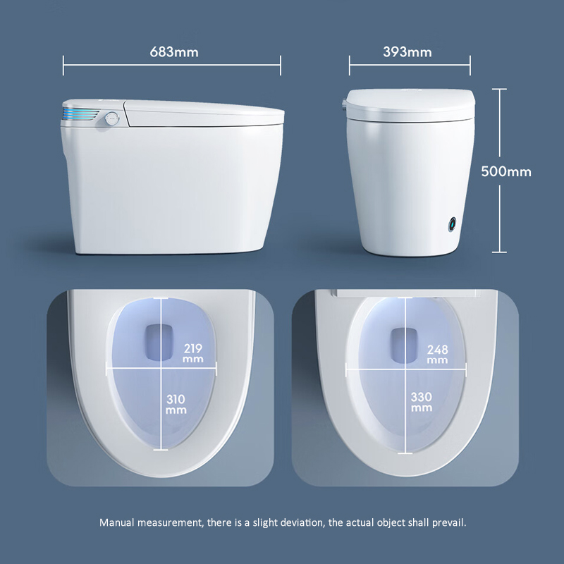 s trap automatic toilet