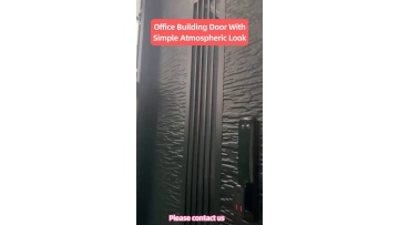 Integrated sensor screen‑door and glass‑door combinations for villa entrance multi‑layer protection