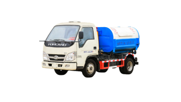Removable compartment garbage truck