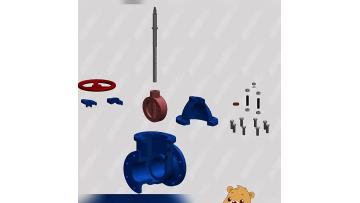 Non Rising Stem Gate Valve