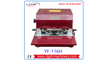 Horizontal Double Side Leather Belt Edge Coloring and Drying Machine YF-116H