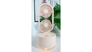 High Quality New Design Fan diffuser Rechargeable Standing Pedestal USB  Spray Fan For Outdoor and household office1
