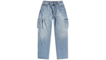 Casual Mens Cargo Regular Slim Fit Side Pocket Denim Jeans for Men Jean Pants1