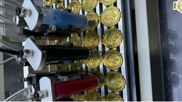 Badge Color-Fill Machine