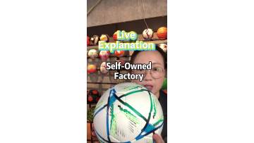 PU leather match soccer ball