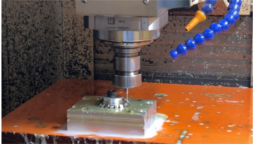 CNC machining of titanium alloy polishing metal parts