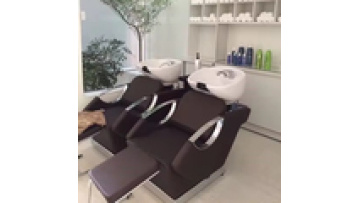 Wholesale New design Hair salon beauty salon Barber shop furniture Hair washing Shampoo bed Shampoo chair1