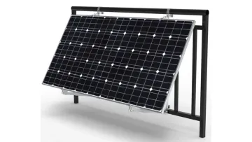 Adjustable Wall Ground Yard Flat Roof Triangle Solar Panels Tilt Mounting Brackets for PV Structure Systems Balcony Balkonkraftwerk1