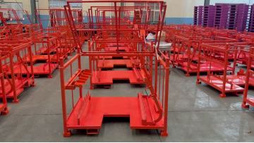 Flippable Orange Side Panel Rack