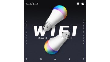 Dimmable Phone Control Brightness Changeable 16 Million Colors Smart LED WiFi Bulb1