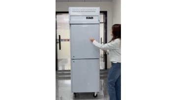 Double door vertical refrigerator