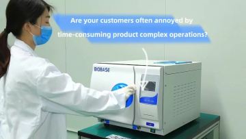 Biobase Table Top Autoclave mushroom Class N 24L autoclave sterlizer for laboratory hospital1