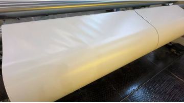 610g light yellow PVC tent materials fabric