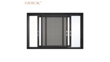 Aluminum Hurricane Impact Sliding Windows Doors  Modern Glass With Screen Sliding Windows1