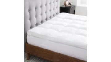 OEM factory 100% cotton Bedding Quilted Fitted Twin Mattress Pad Cooling Breathable Fluffy Soft extra thick Mattress Pad1