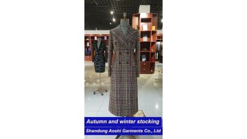 Black European and American style Custom women coats plus size women's coats wool coats for women1