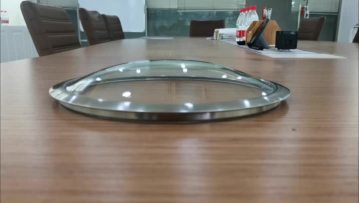 F type glass lid