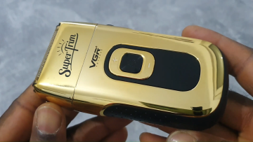 VGR V-332 metal golden beard shaver professional rechargeable electric face and body trimmer razor shaver for men1