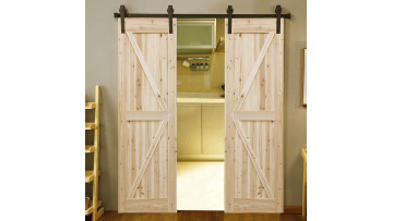 What are the different sizes of sliding barn doors