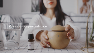 2021 amazon best seller 7 Colors Aroma Diffuser Air Humidifier 130ML Essential Oil Diffuser1