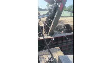 315t hydraulic metal baler machine