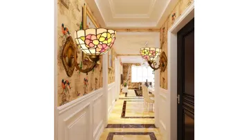 Timeless European Floral Wall Lamp for Elegant Home Decor1