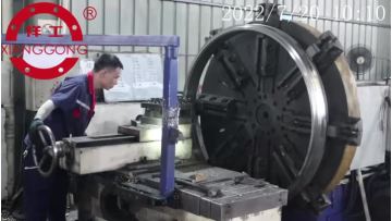 large lathe flange