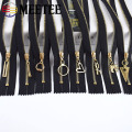 Meetee 5/10pcs 15/20/30cm 3# Metal Zipper Close-End Black White Zippers DIY Bag Purse Wallet Shoes Garment Zip Sewing Accessory