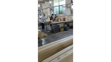 Large chandelier beams in production