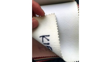 PVC Leather Car Seats Waterproof Elastic Sofas Furniture Rexine Leather Cover Embossed Pattern Anti-Mildew Knitted Technique