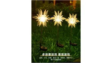 Vibrant Solar-Powered LED Festival Lights for Outdoor Gardens1