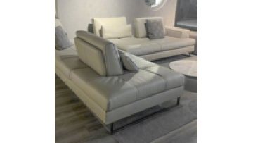 Minimalist leather living room modern simplicity 2023 new designer light luxury horizontal hall villa sofa1