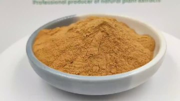 tea powder yellow brown