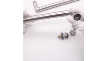 SVA-B171C Brass Glass Gate Door Handle for Hotels