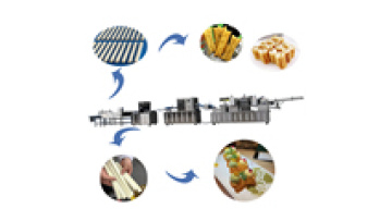 High Productivity Industrial Churros Making Machine1