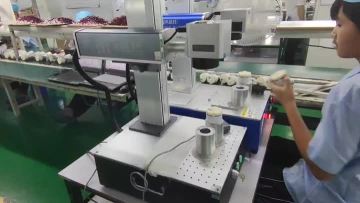Automatic laser engraving for mini vacuum pump