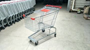German supermarket trolley