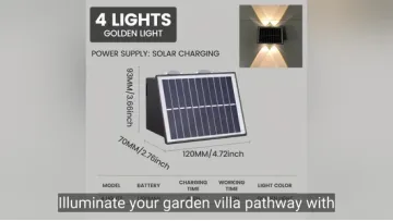 Energy-Efficient Outdoor Wall Lighting for Villas and Gardens1