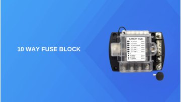 Safety Hub 150 Circuit system Fuse Block for Car Marine RV Truck  Boat1