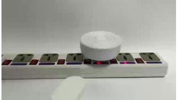 AC kinetic colorful light wireless doorbell 