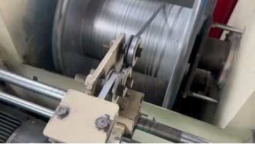 Operation of Flux-Cored Welding Wire Winding Equipment
