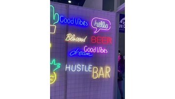 Hot Outdoor Acrylic Marry Me Drunk in Love Happy Birthday Lets Party LED Neon Sign Light Holiday Party Show Wedding decoration1