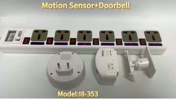 I8-353,PIR metion sensor wireless doorbell