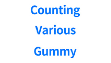 Pectin Powder Sugar Oiled Sanded Gummy Counting Bottling Machine1
