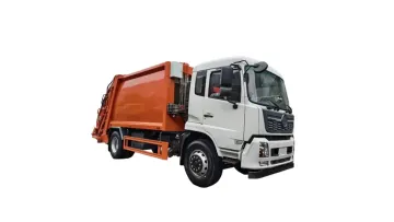 Low Noise Compactor Garbage Truck for Residential Area Operations1
