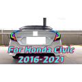 HCMOTIONZ RGB LED Taillights For Honda Civic 2016-2021