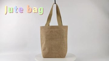 Burlap Jute Tote Bags