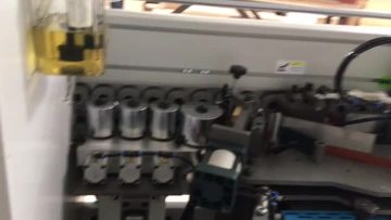 Wooden furniture edge banding machine
