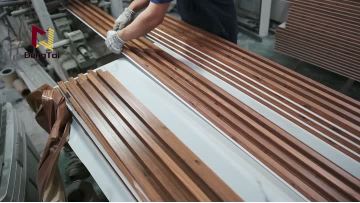 wpc fluted wall panel interior